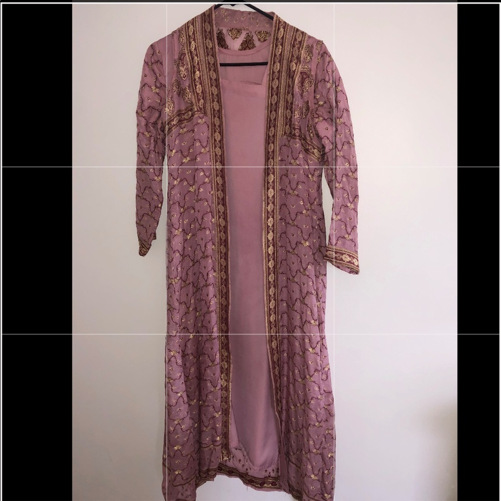 Afrozeh Premium collection jacket style dress